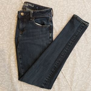 American Eagle Denim X4 Jeggings in a size 4
